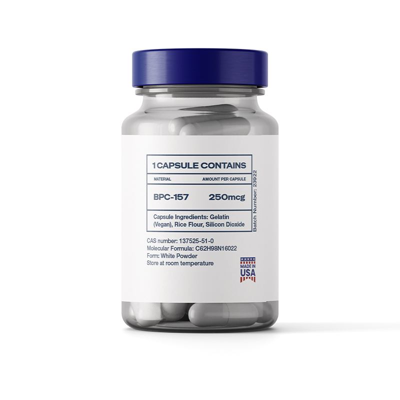 BPC-157 Capsules 250mcg thumbnail 5